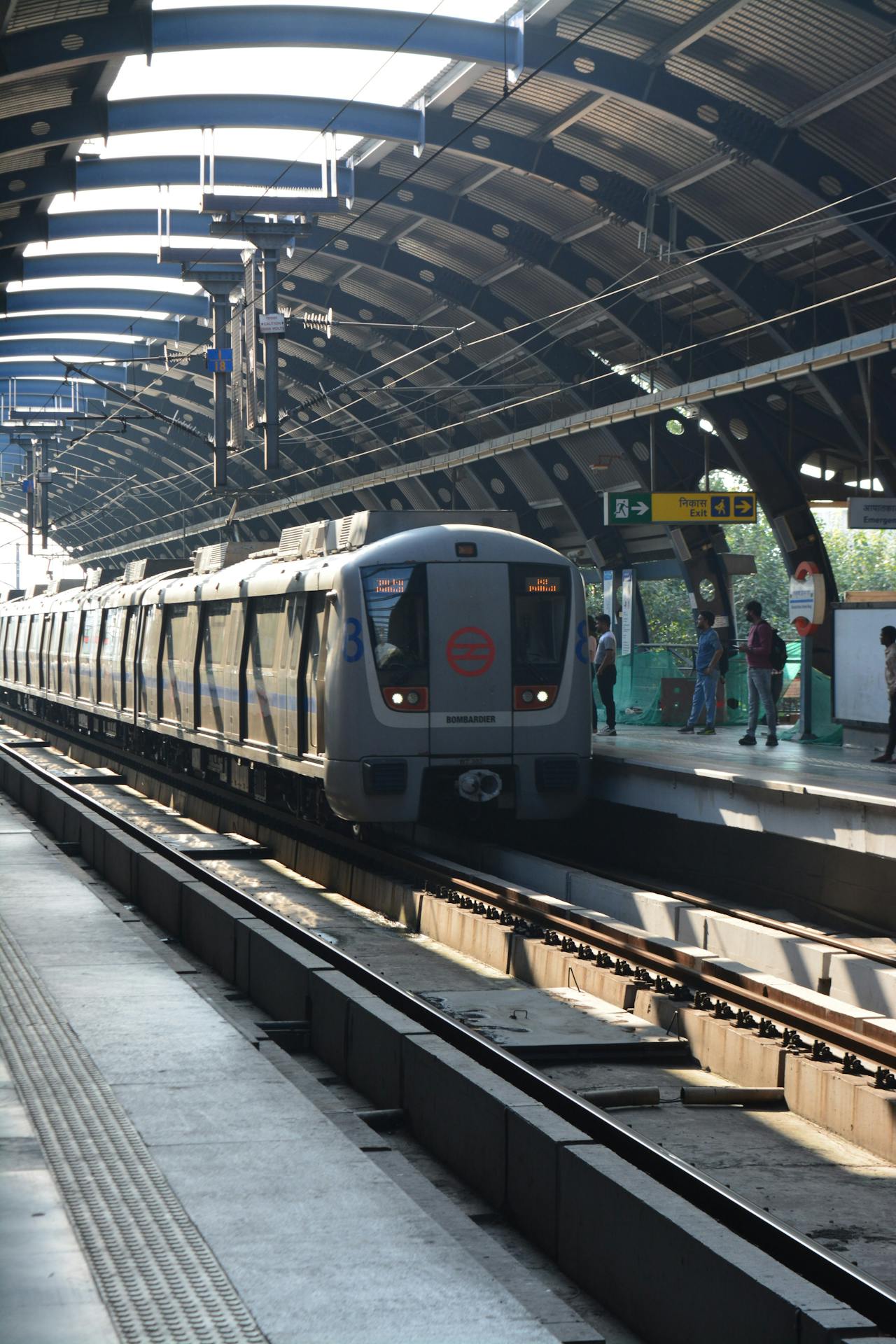Fire curtain and smoke control systems for metro rail stations