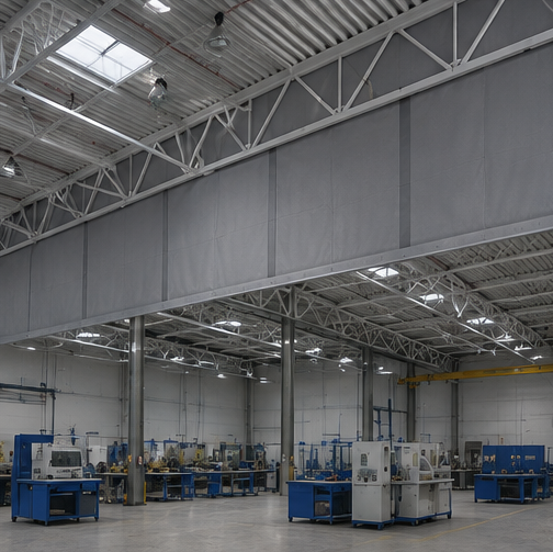Fire alarm and extinguisher systems for warehouses